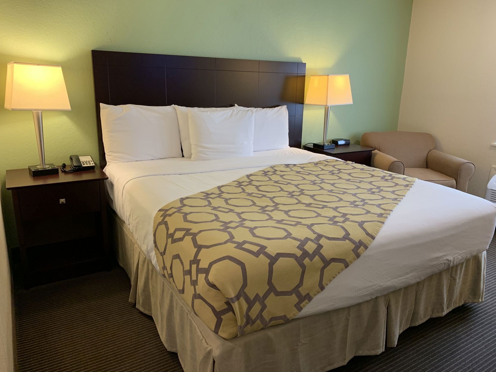 In-room safe, desk, blackout curtains, soundproofing
