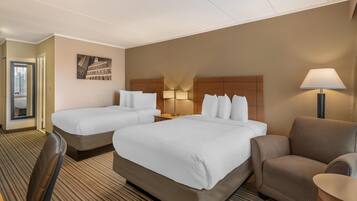 Standard Room, 2 Double Beds, Non Smoking, Balcony