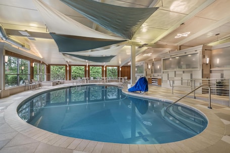 Indoor pool. Best Western Plus Waltham Boston