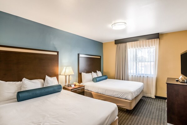 Suite – 2 Queens | 1 bedroom, premium bedding, desk, blackout drapes