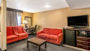 Suite, 1 kingsize-seng | Oppholdsområde