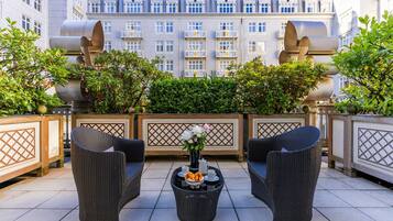 Rom – deluxe | Terrasse/patio