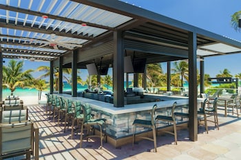 On the beach, white sand at Courtyard by Marriott Oceanside Fort Lauderdale Beach
