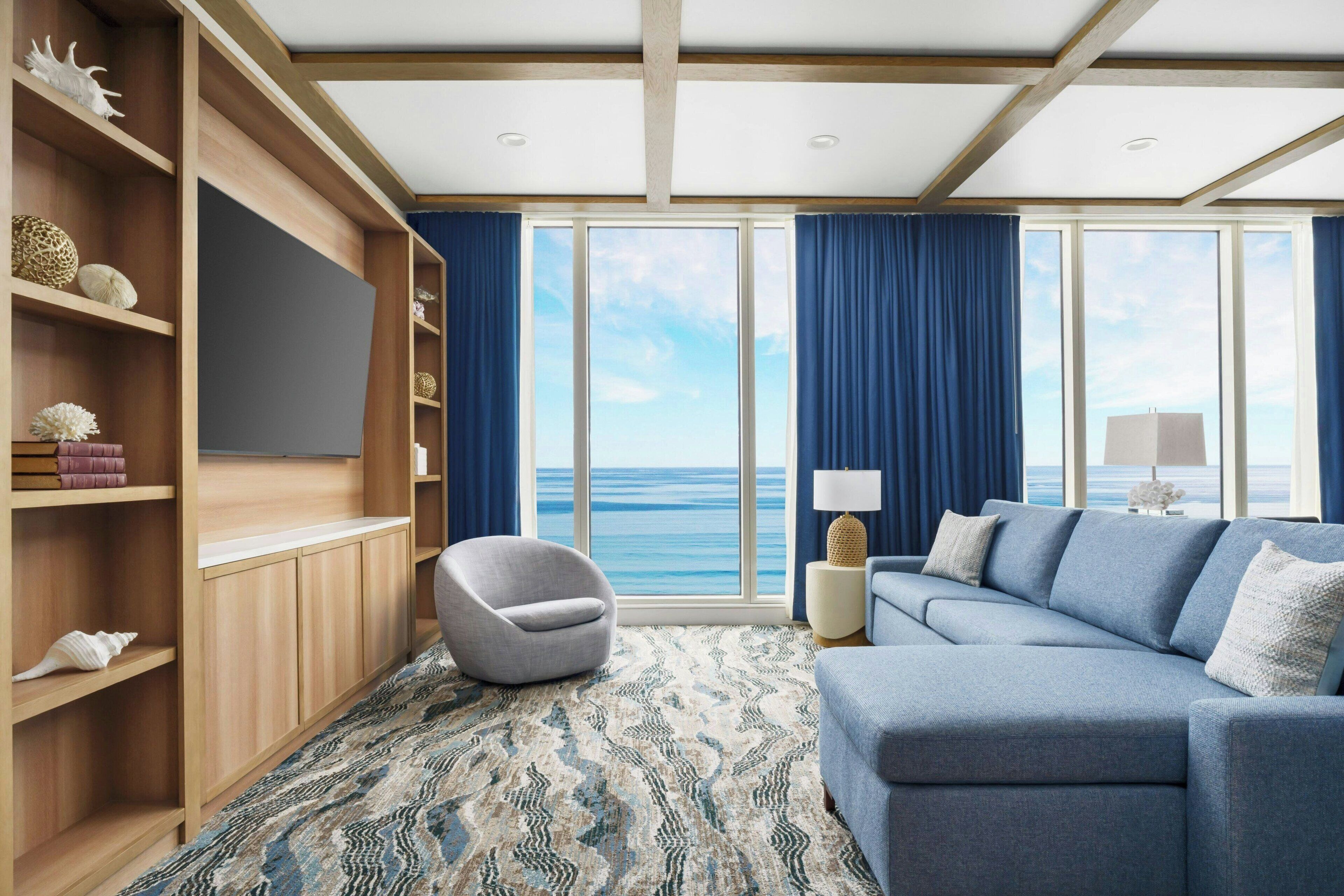 In-room safe, desk, laptop workspace, blackout drapes