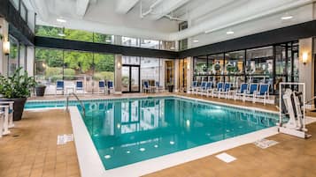 2 indoor pools, seasonal outdoor pool