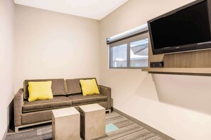 In-room safe, desk, iron/ironing board, rollaway beds