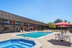 Seasonal outdoor pool