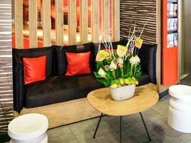 Sala de estar en el lobby