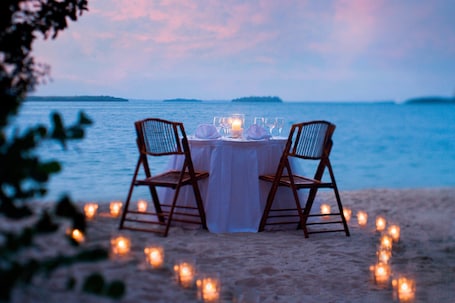 On the beach, white sand, kayaking, motor boating