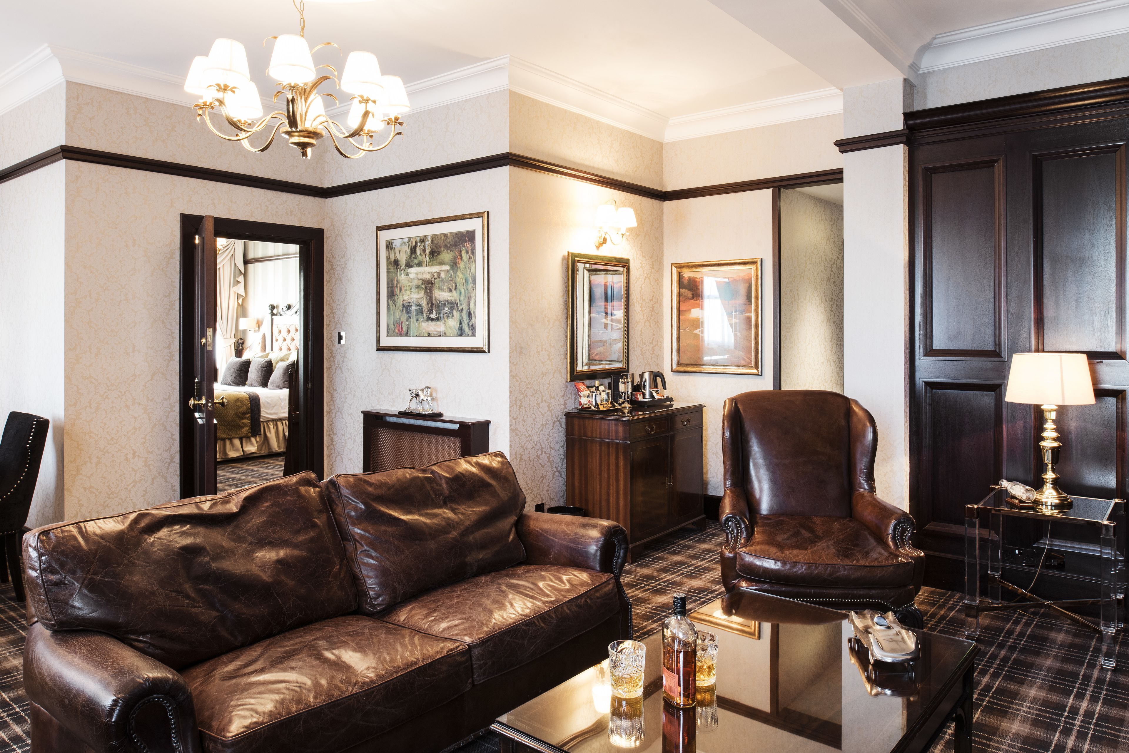 presidential suite | living area | tv