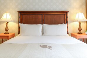 Pool View King Suite Sleeper Sofa | 1 bedroom, premium bedding, desk, blackout curtains