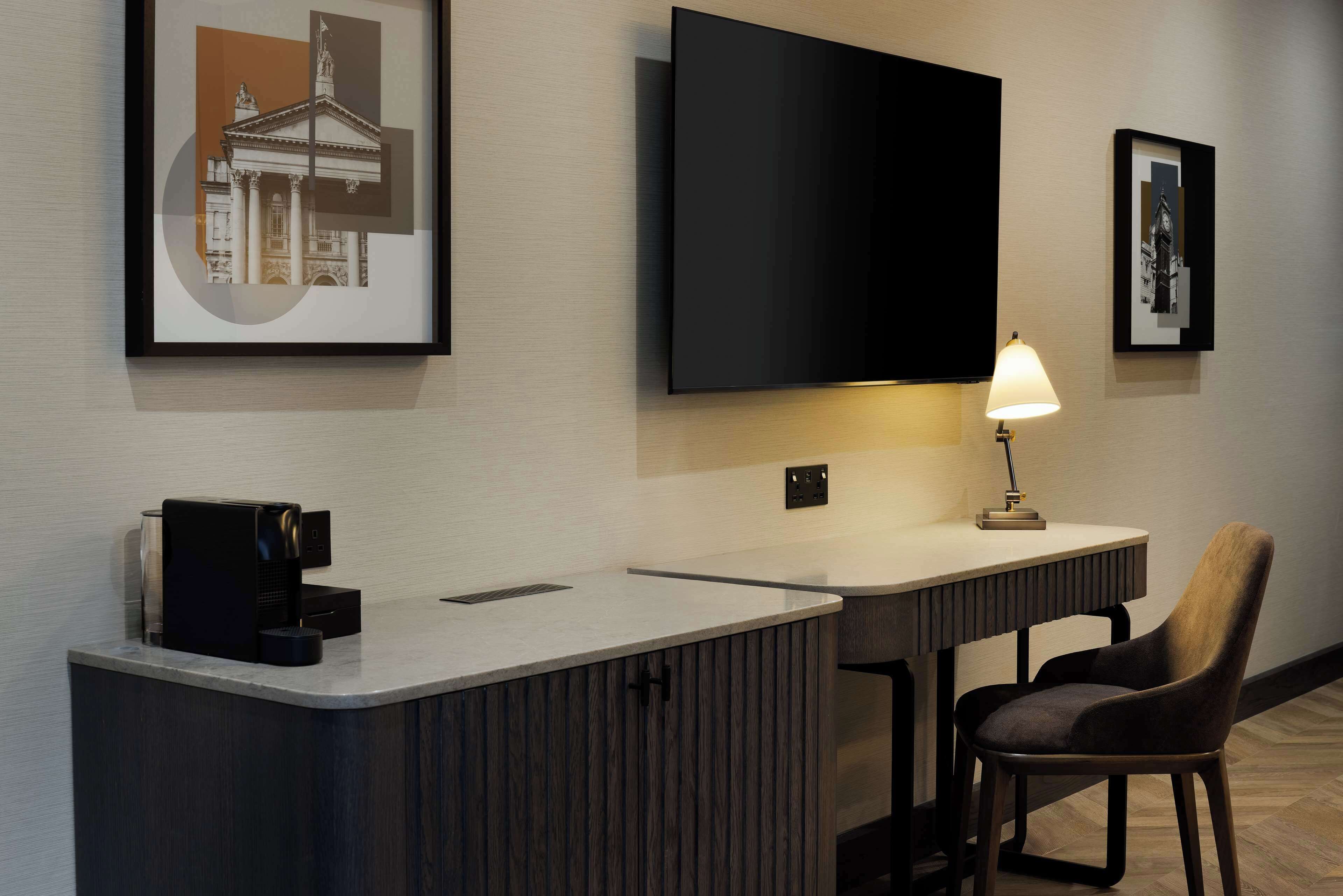 deluxe room, 1 king bed | in-room safe, desk, laptop workspace, blackout curtains