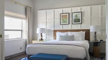 One Bedroom King Suite | Literie hypoallergénique, minibar, coffre-fort pour ordinateur portable