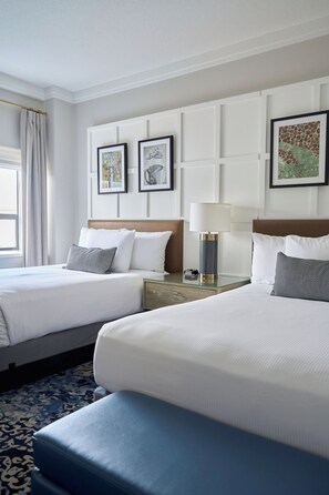 Hypo-allergenic bedding, minibar, in-room safe, individually decorated