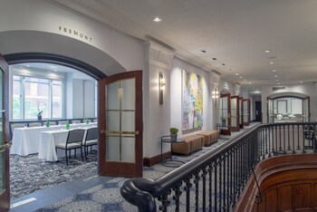 Banquet hall at Heathman Hotel
