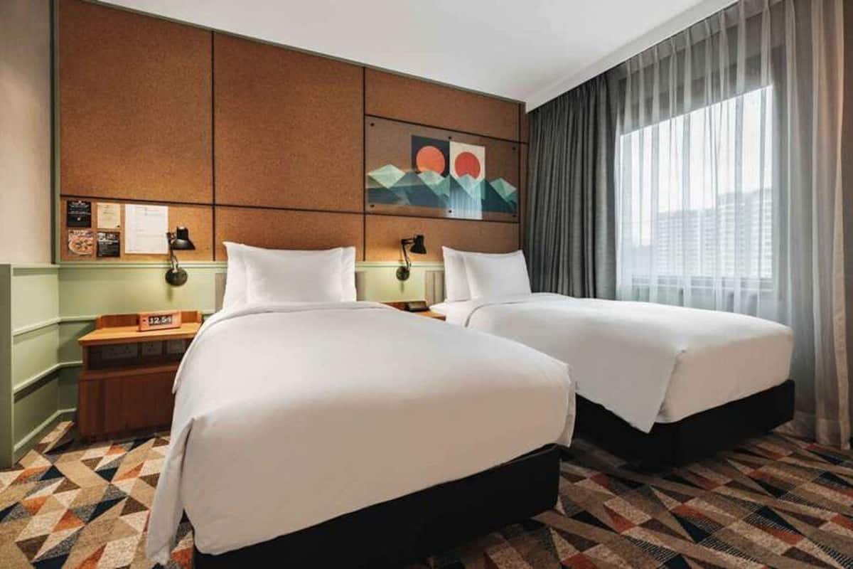 Eaton Room Twin Bed (New Design) | 1 bedroom, in-room safe, desk, blackout drapes