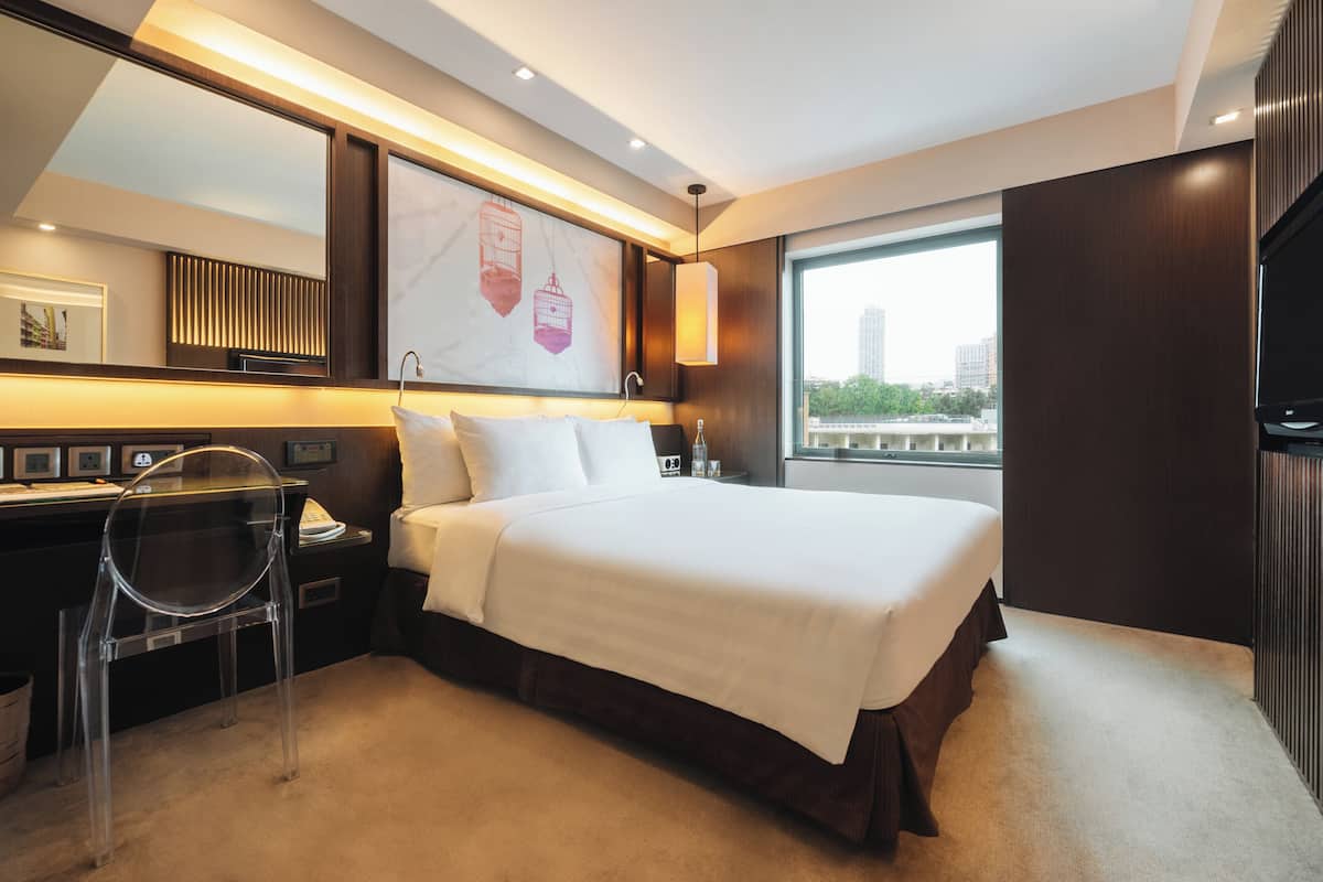 Habitació doble | 1 dormitori, caixa forta a l'habitació, escriptori i cortines opaques