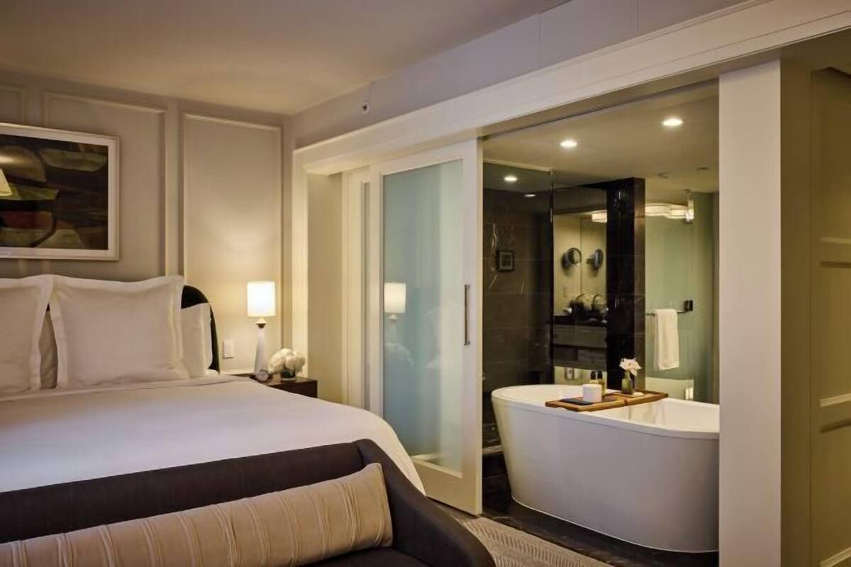 Cadar Frette Itali, peralatan tempat tidur premium, gebar bulu kapas 