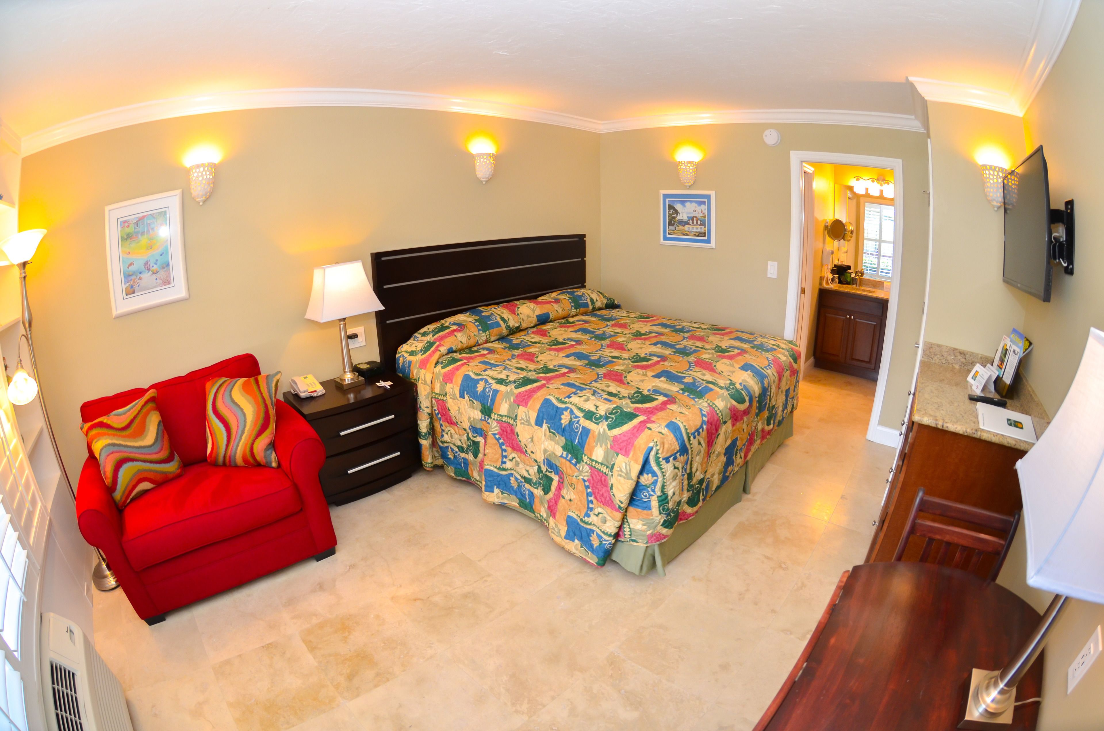 Standard Room, 1 King Bed | View from room