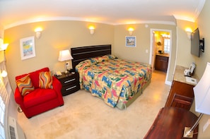 Chambre Standard, 1 trĂšs grand lit | Vue de la chambre