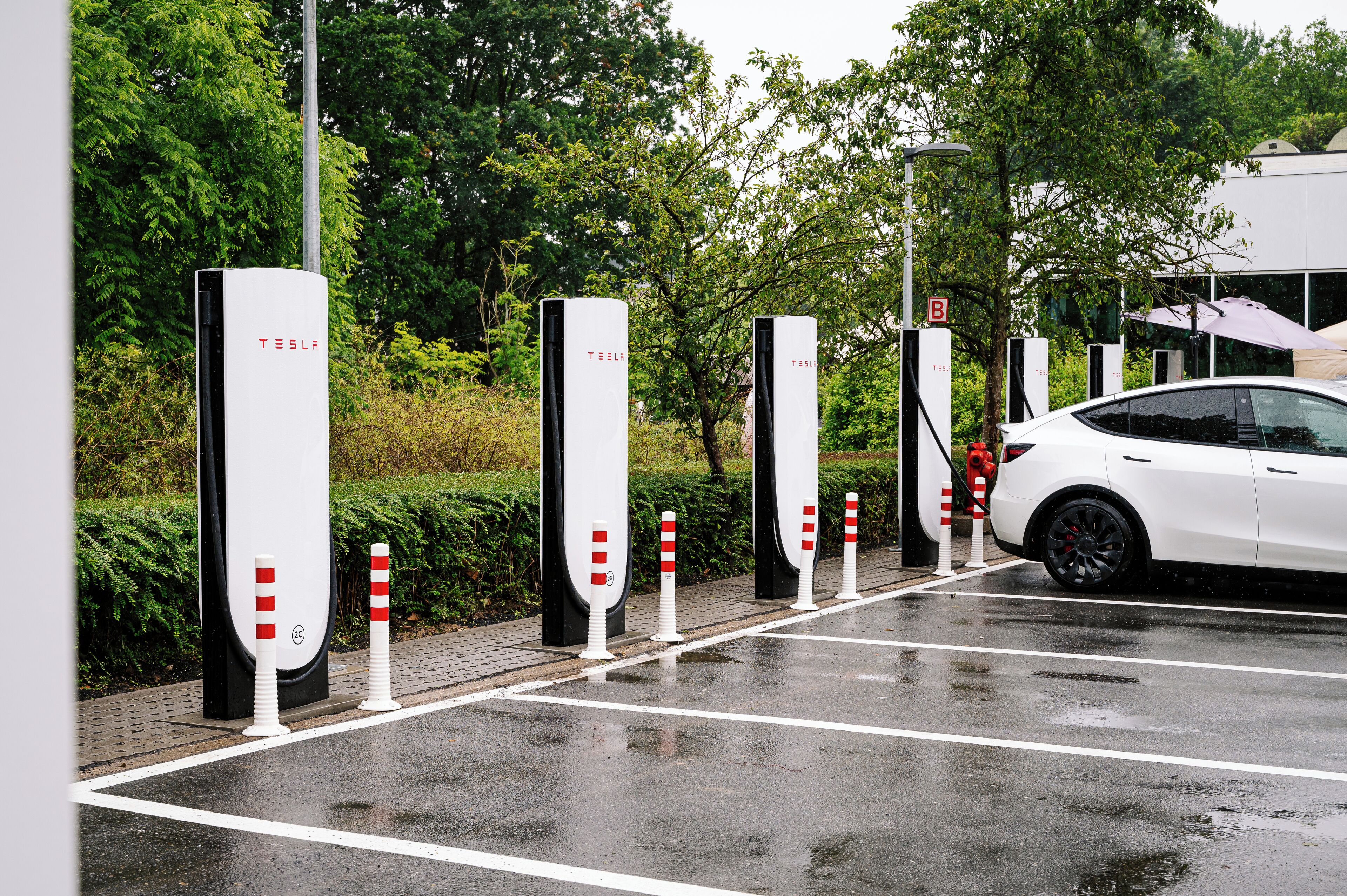 electric vehicle-charging station