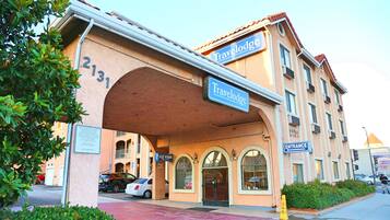 Overnatningsstedets indgangsparti