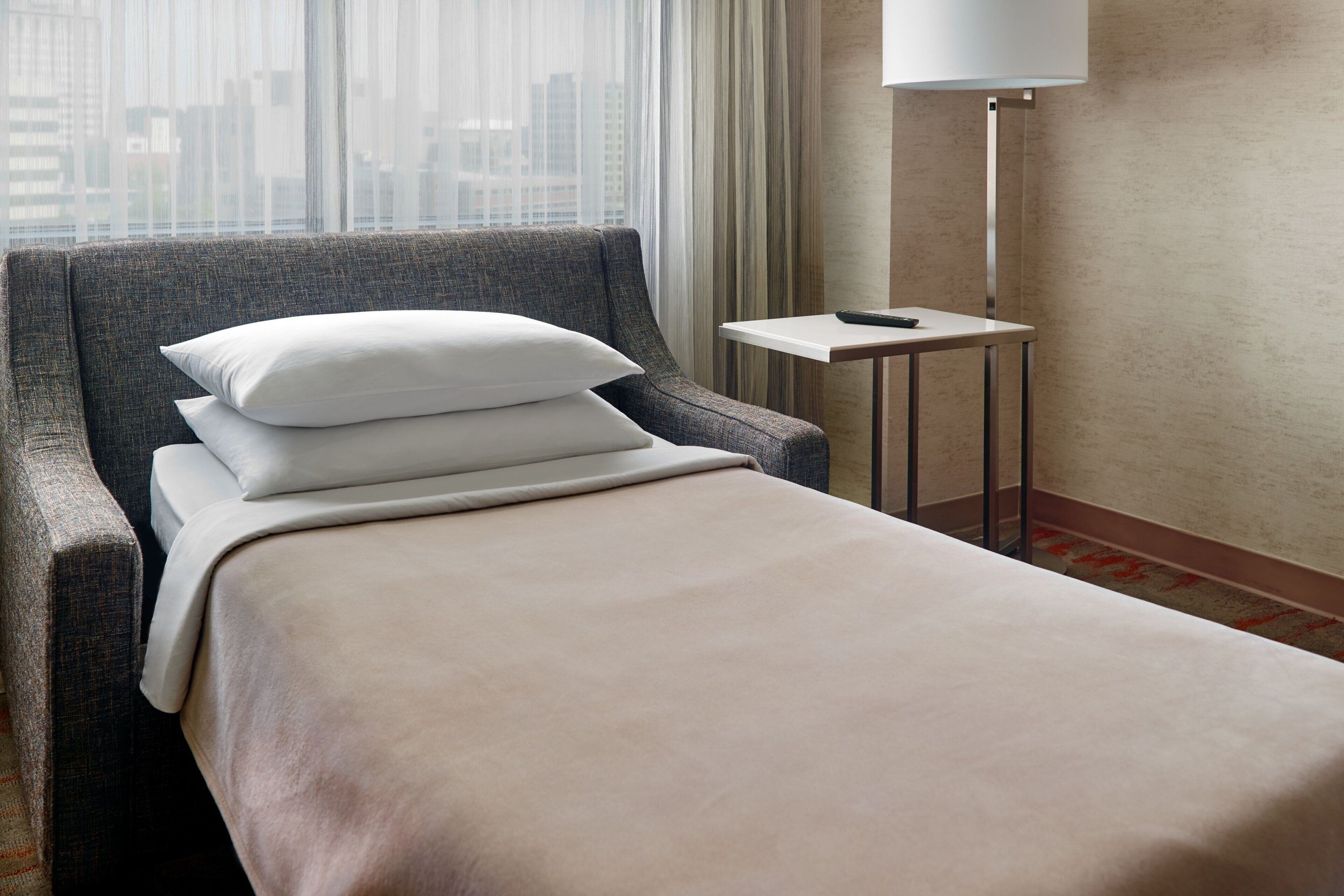 hypo-allergenic bedding, down duvets, individually decorated