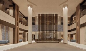 Lobby sitting area - World of Blue (East Rutherford)