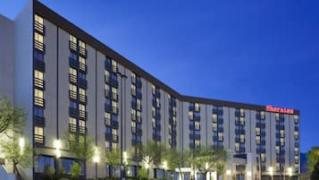 Front of property – evening/night
