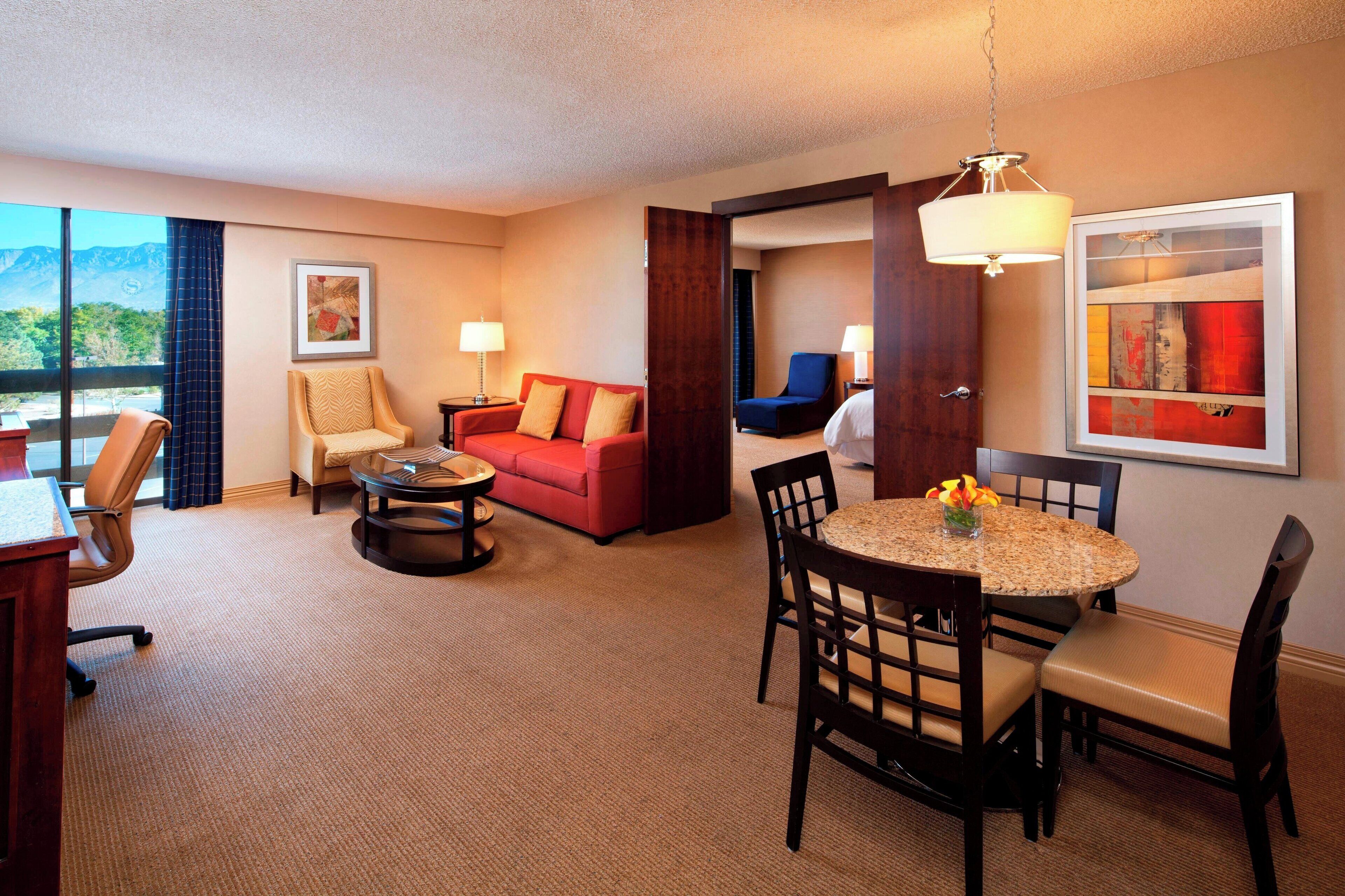 executive suite, 1 bedroom, mountain view | 1 bedroom, premium bedding, pillow-top beds, in-room safe