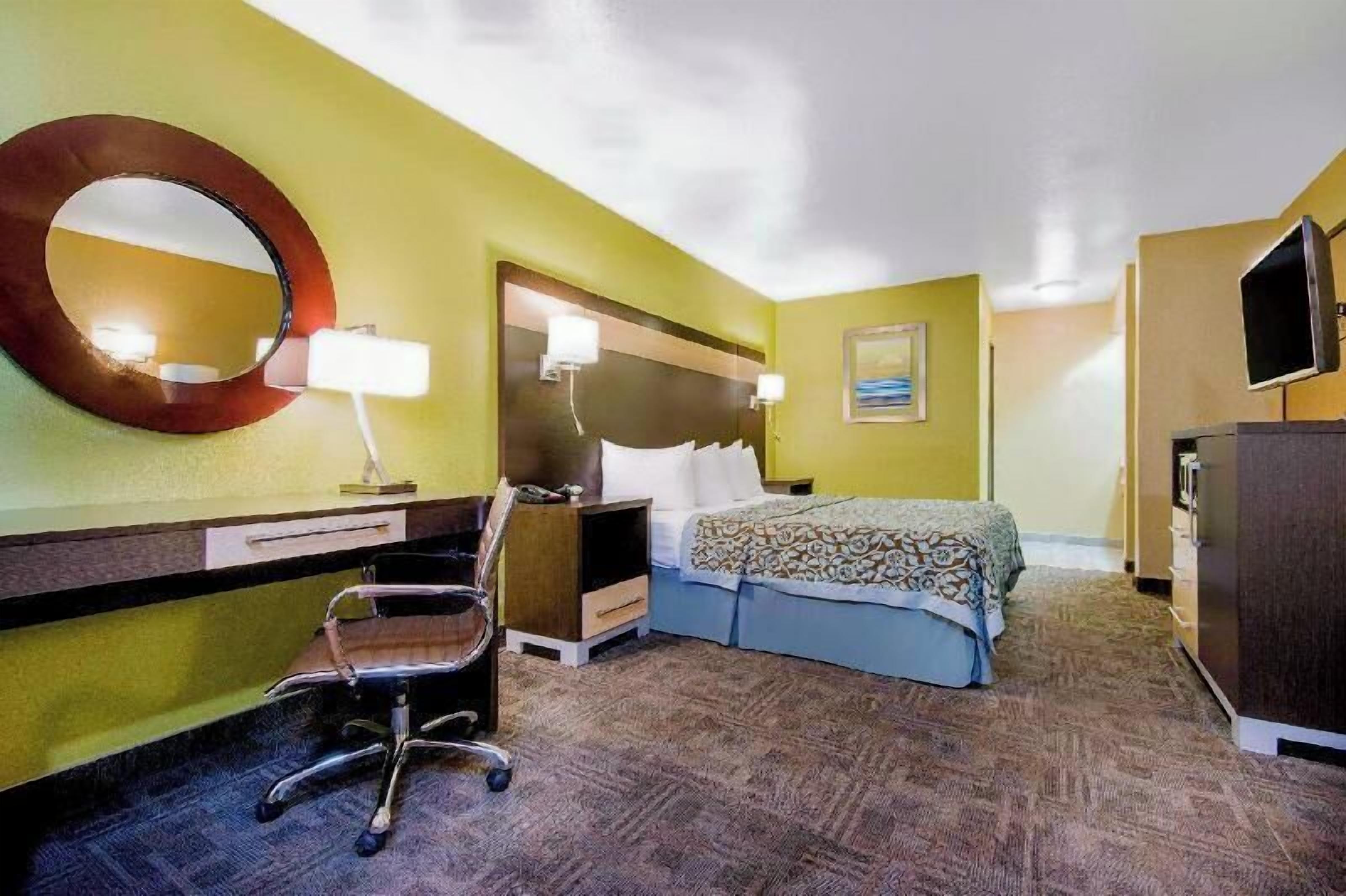 Blackout curtains, iron/ironing board, rollaway beds, Internet