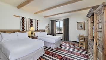 Standard Room, 2 Double Beds (Traditional Room - 2 Double Beds) | Desk, laptop workspace, iron/ironing board, free internet