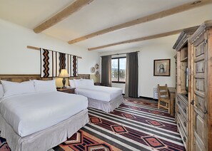 Standard Room, 2 Double Beds (Traditional Room - 2 Double Beds) | Desk, laptop workspace, iron/ironing board, free internet