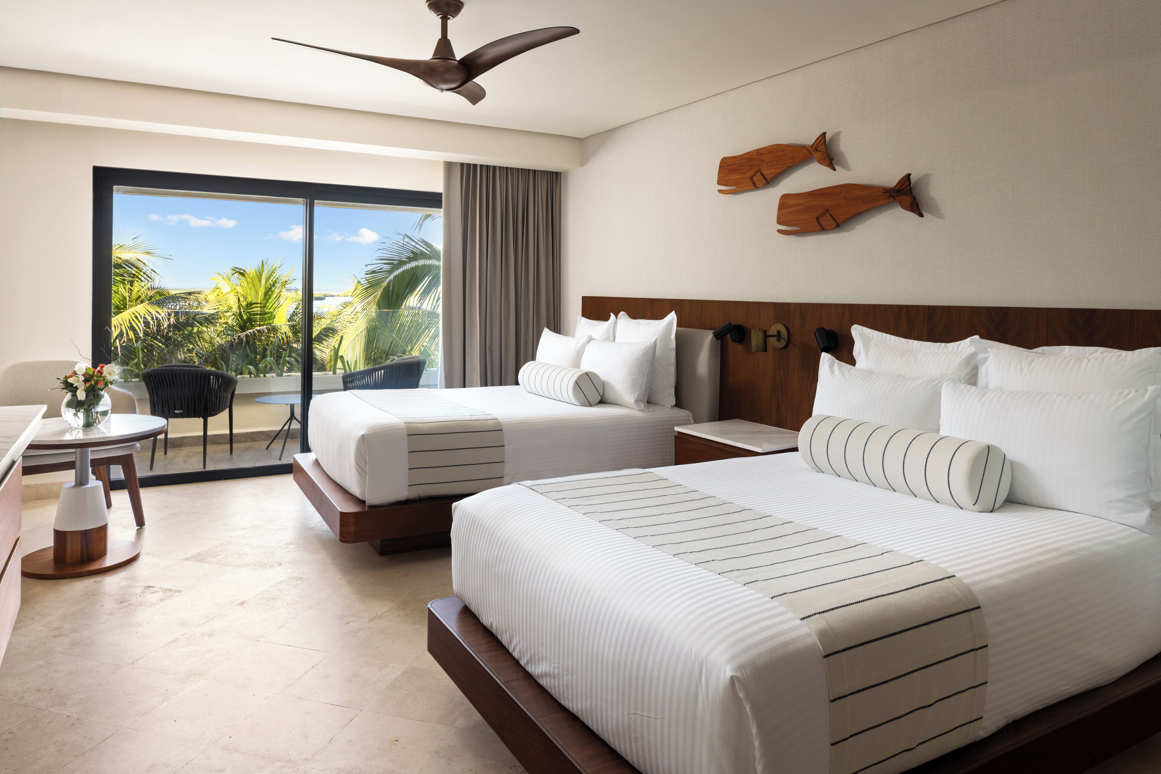 Tropical View Balcony Double