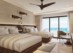 Premium bedding, pillowtop beds, minibar, in-room safe