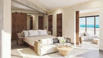 Ropa de cama de alta calidad, colchones con pillow-top y minibar