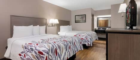 Surmatelas, bureau, rideaux occultants, Wi-Fi gratuit