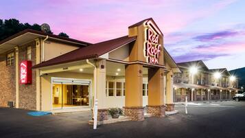 Front of property – evening/night