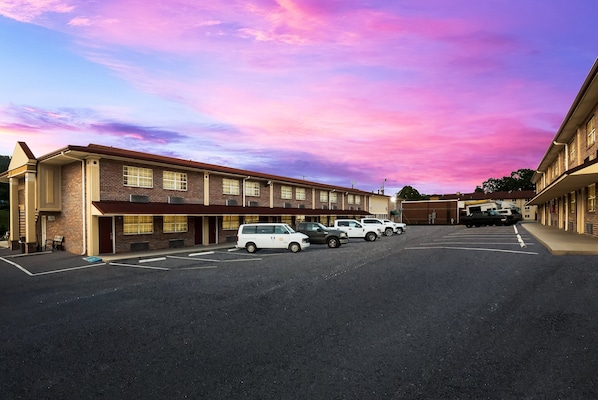 Front of property - evening/night