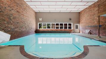 Indoor pool, a heated pool