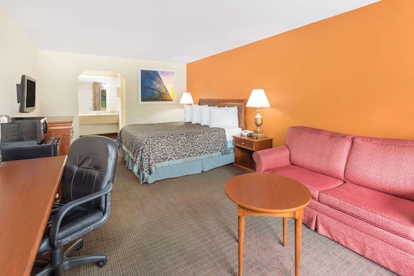 Chambre Standard, 1 très grand lit | Bureau, lits bébé (gratuits), Wi-Fi gratuit, draps fournis