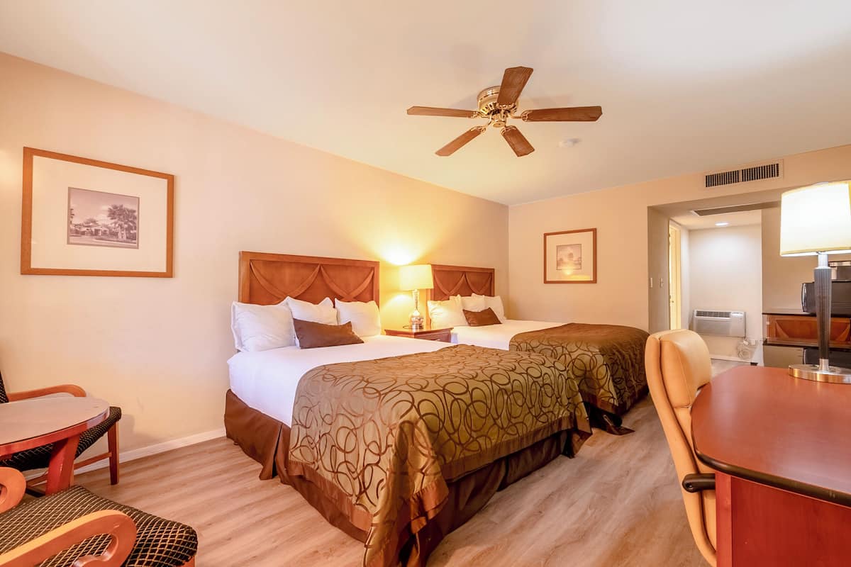 Room, 2 Queen Beds, Non Smoking | 1 bedroom, premium bedding, pillowtop beds, in-room safe
