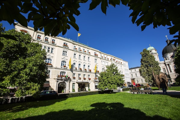 Fassade der Unterkunft