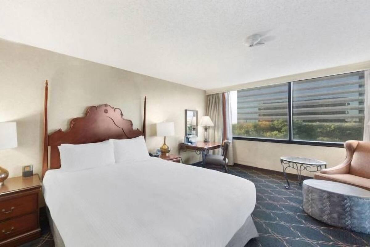 In-room safe, desk, blackout curtains, iron/ironing board