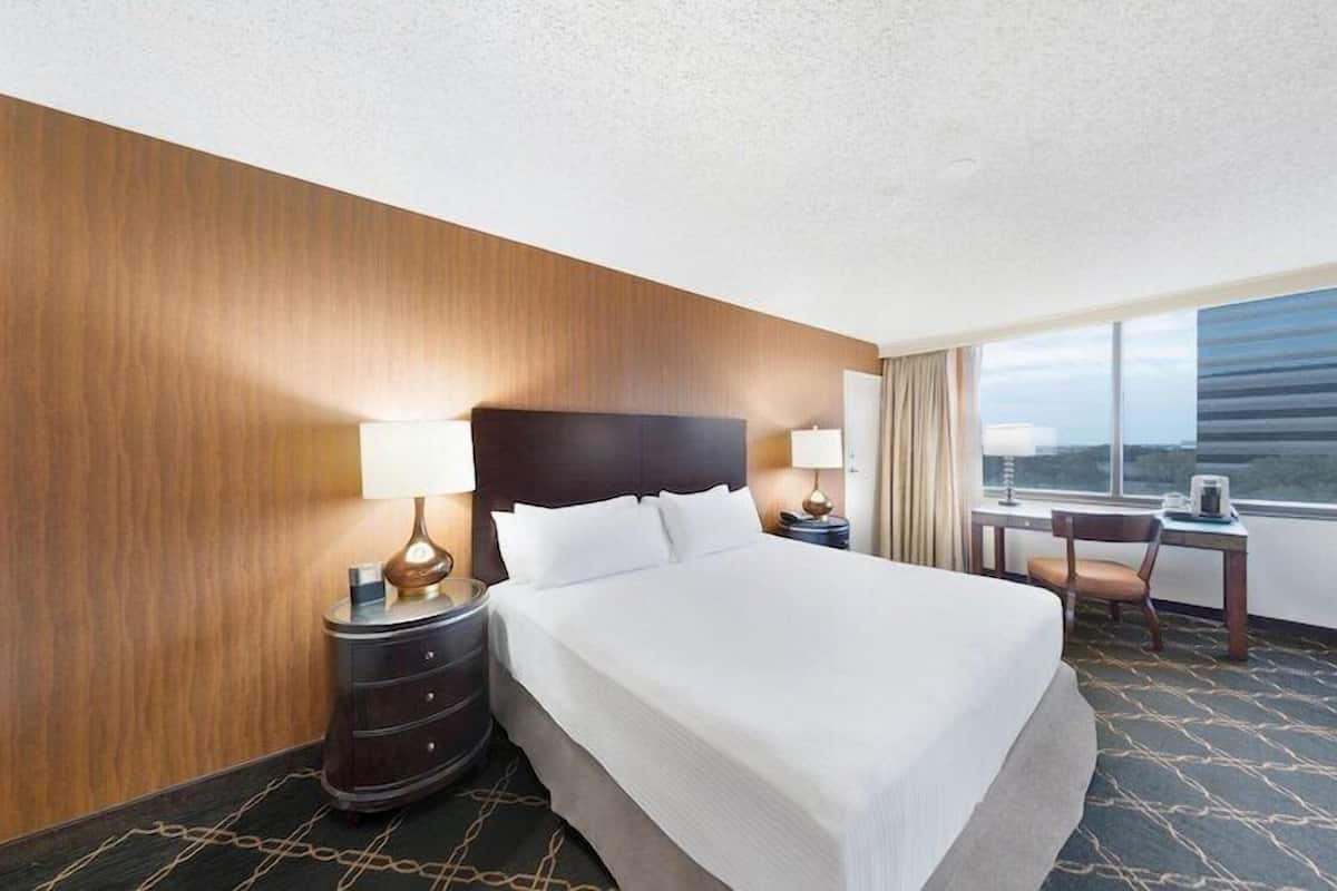 In-room safe, desk, blackout drapes, iron/ironing board