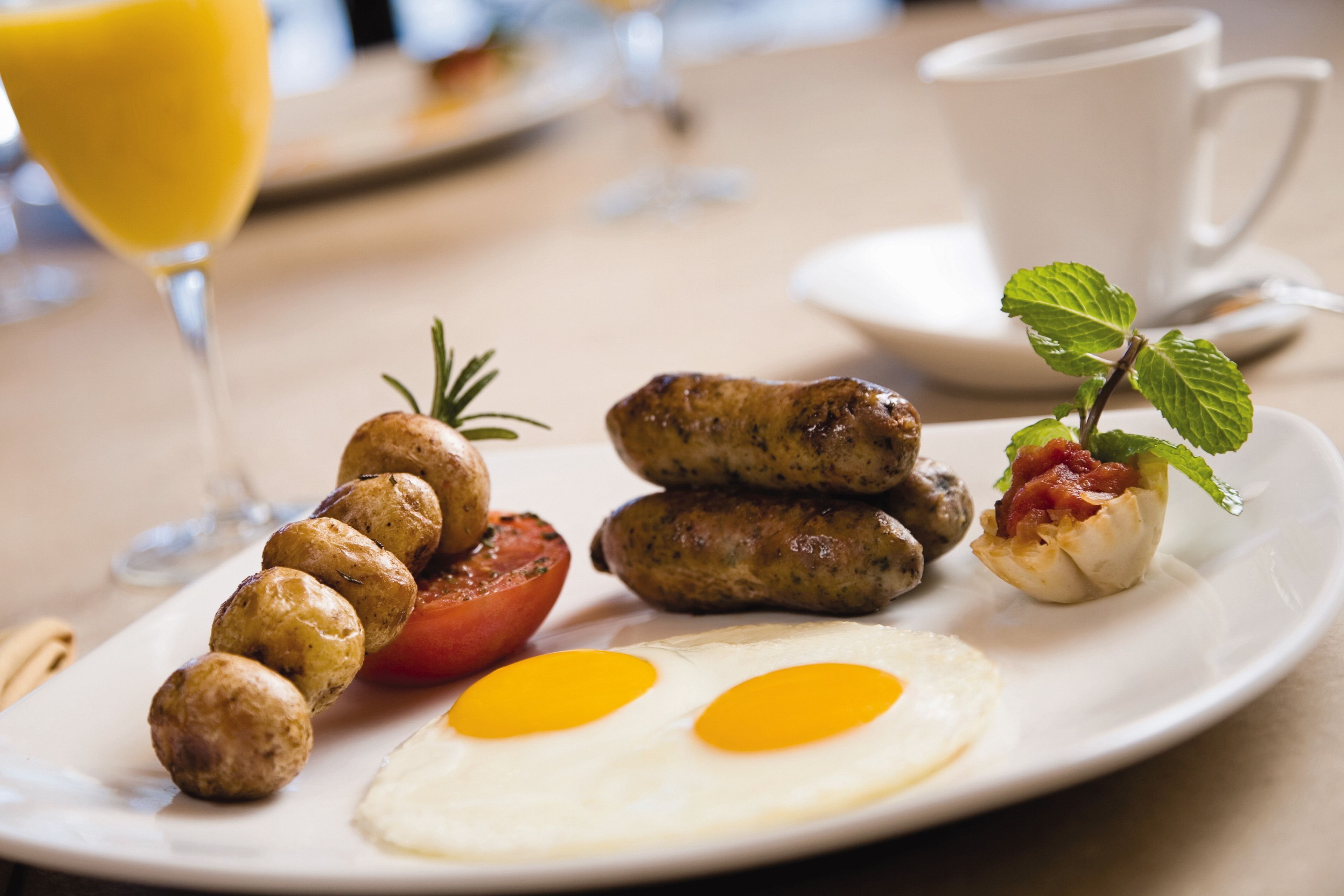 Daily to-go breakfast for a fee