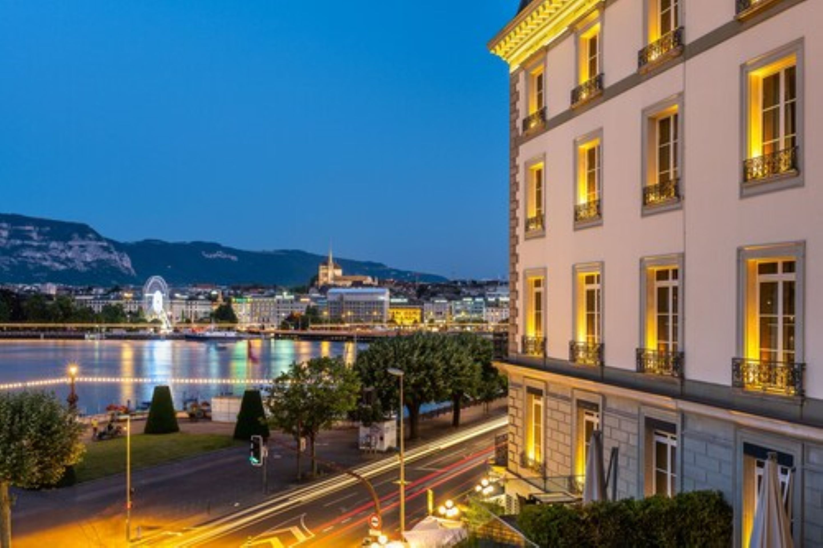 front of property – evening/night