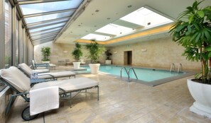 Indoor pool, outdoor pool