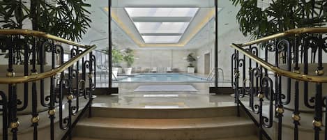 Indoor pool, outdoor pool