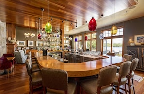 Ocean views, open daily